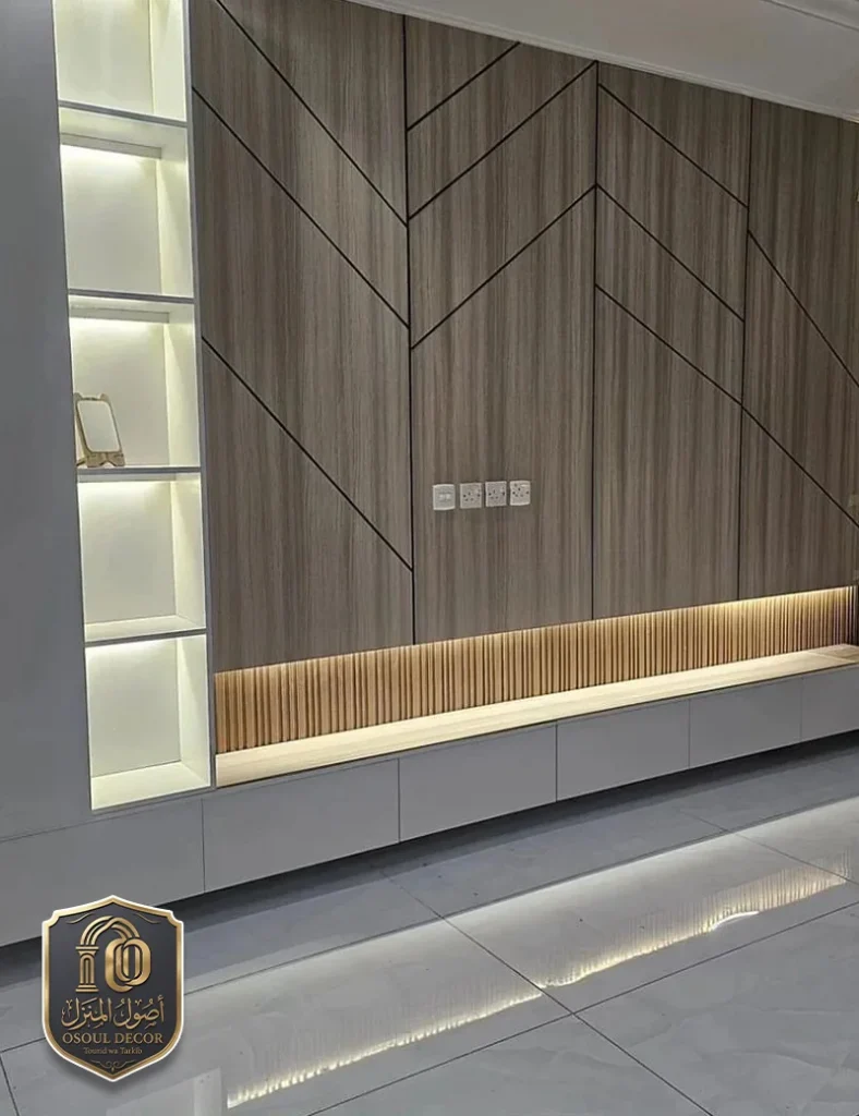 تركيب مكتبة تلفزيون شيبورد