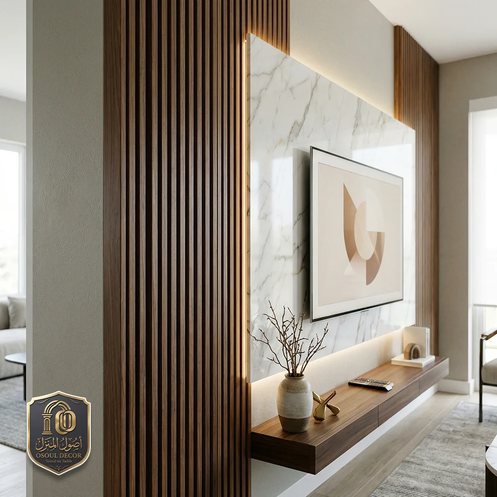 زوايا بديل الخشب