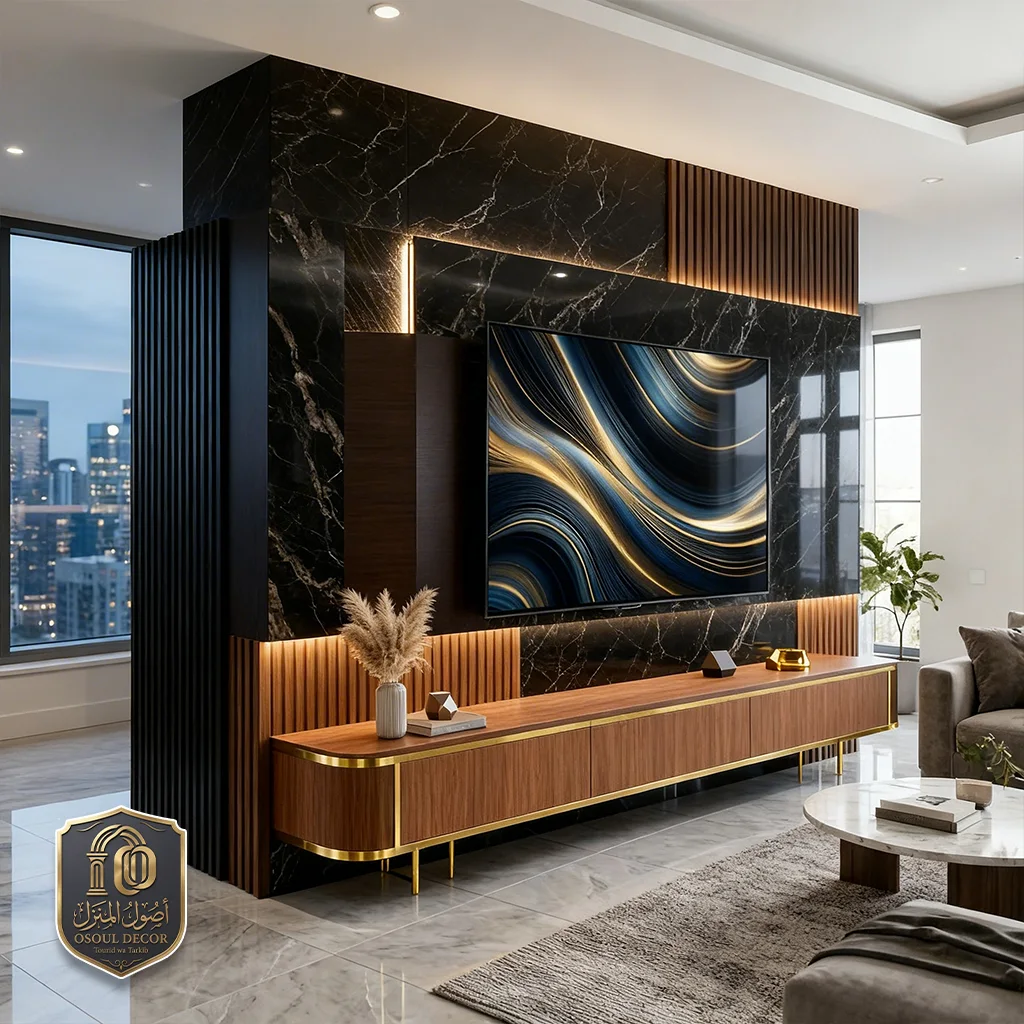 واجهة تلفزيون مودرن